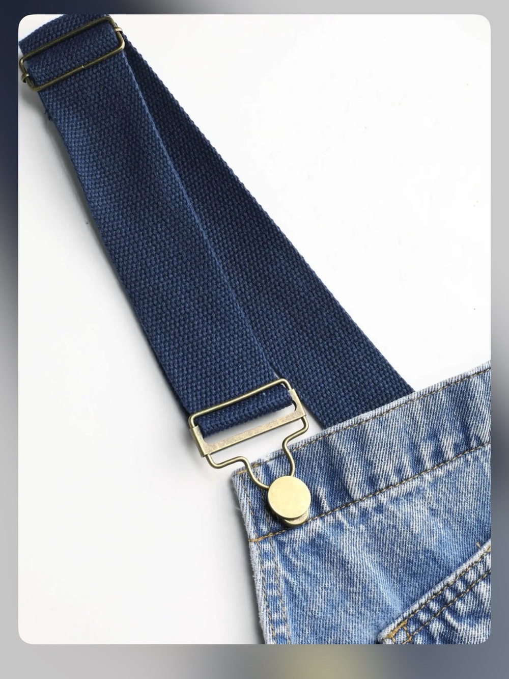 Cider DENIM POCKET WIDE LEG JUMPSUIT CURVE & PLUS 2XL cr27-10 - Picture 5 of 6
